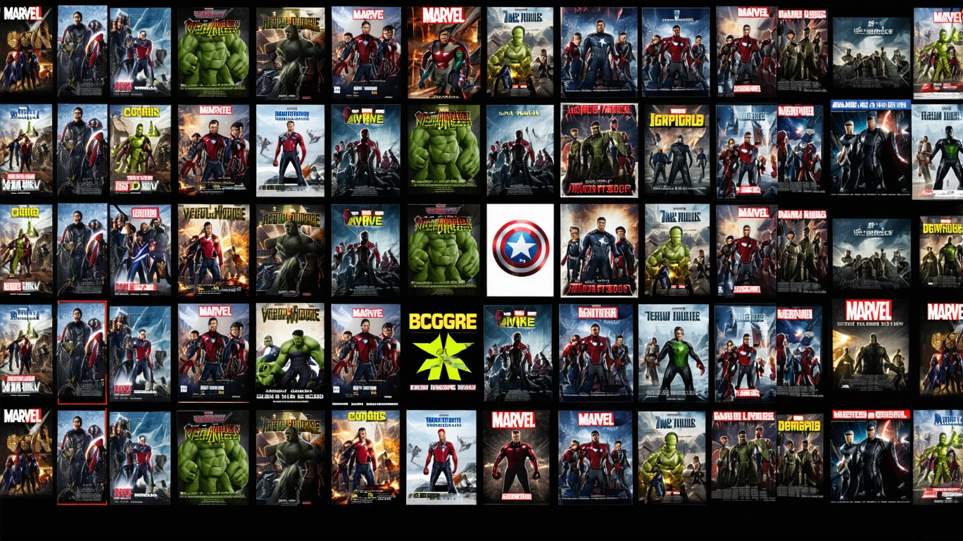 marvel movies - AI generated image